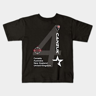 CANZUK Sports Design Kids T-Shirt